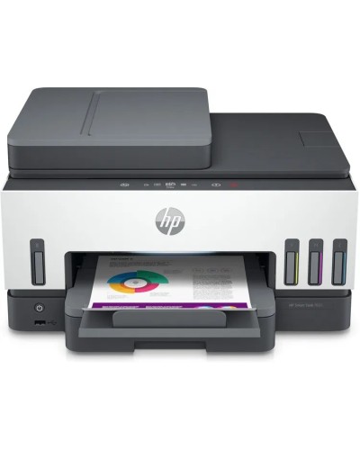 HP MULTIF. INK A4 COLORE, SMARTANK 7605, 15PPM, ADF, FRONTE / RETRO, USB/WIFI, 4 IN 1